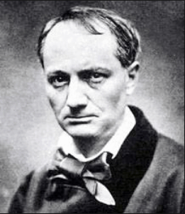 On voit la photographie de Charles Baudelaire qui illustre sa biographie.